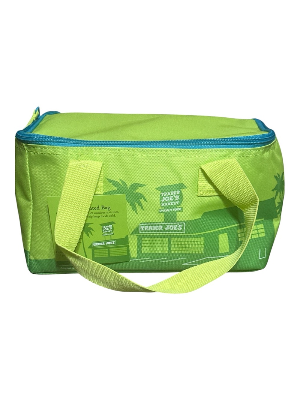 Trader Joe’s Lime Green Insulated Tote